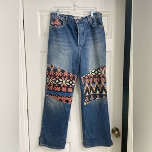 We the Free Rocky Mountain straight jeans. Like new condition. Size 31